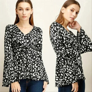 LEOPARD PRINT TOP
